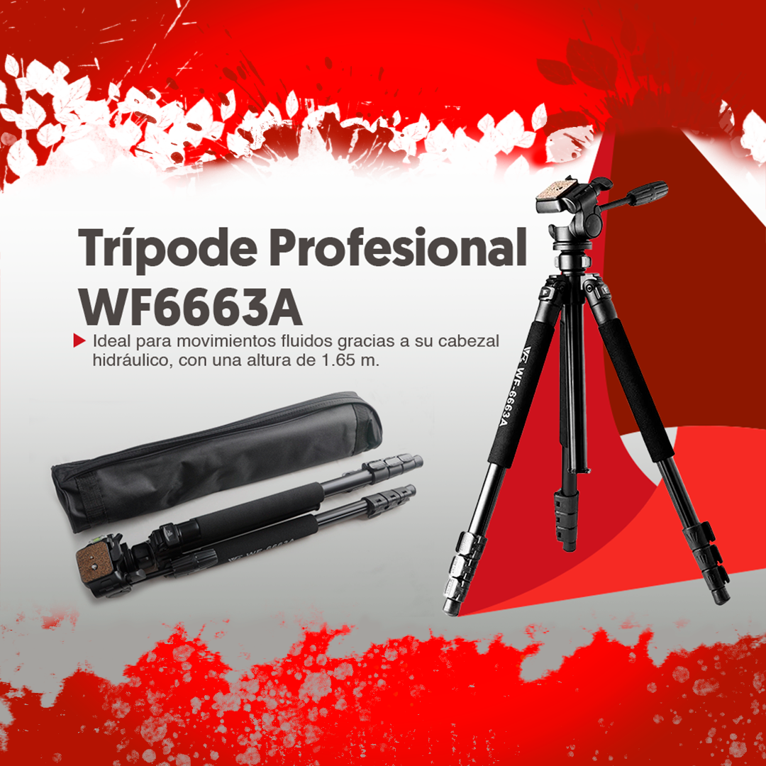 Trípode Weifeng WF-6663A