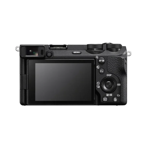 Cámara Sony A6700 mirrorless con sensor APS-C y grabación de video 4K profesional. Sony A6700 con enfoque automático inteligente y tecnología avanzada de seguimiento en tiempo real. Cámara Sony Alpha A6700 compacta y potente ideal para fotografía, vlogging y creación de contenido. Sony A6700 con excelente rendimiento en fotografía nocturna y captura de imágenes de alta resolución. Cámara Sony A6700 diseñada para creadores de contenido, viajes y producción audiovisual profesional.