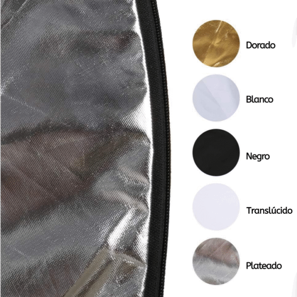 Flex Reflector Redondo 110 cms 5 en 1 - Imagen 13
