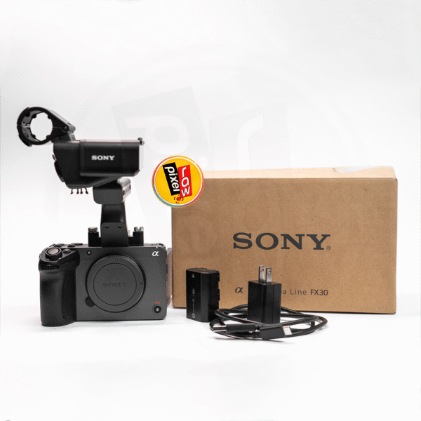 Sony FX30 con handle XLR