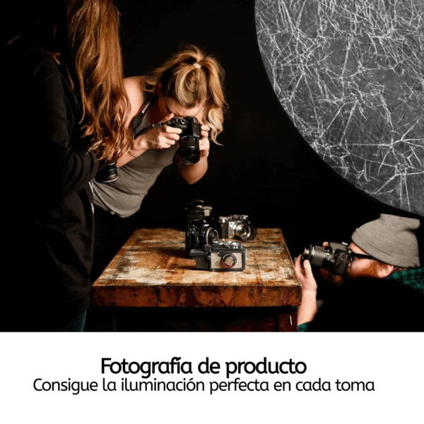 Flex Reflector Redondo 110 cms 5 en 1 - Imagen 2