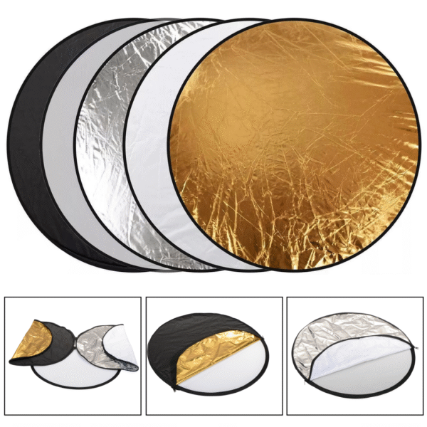 Flex Reflector Redondo 110 cms 5 en 1