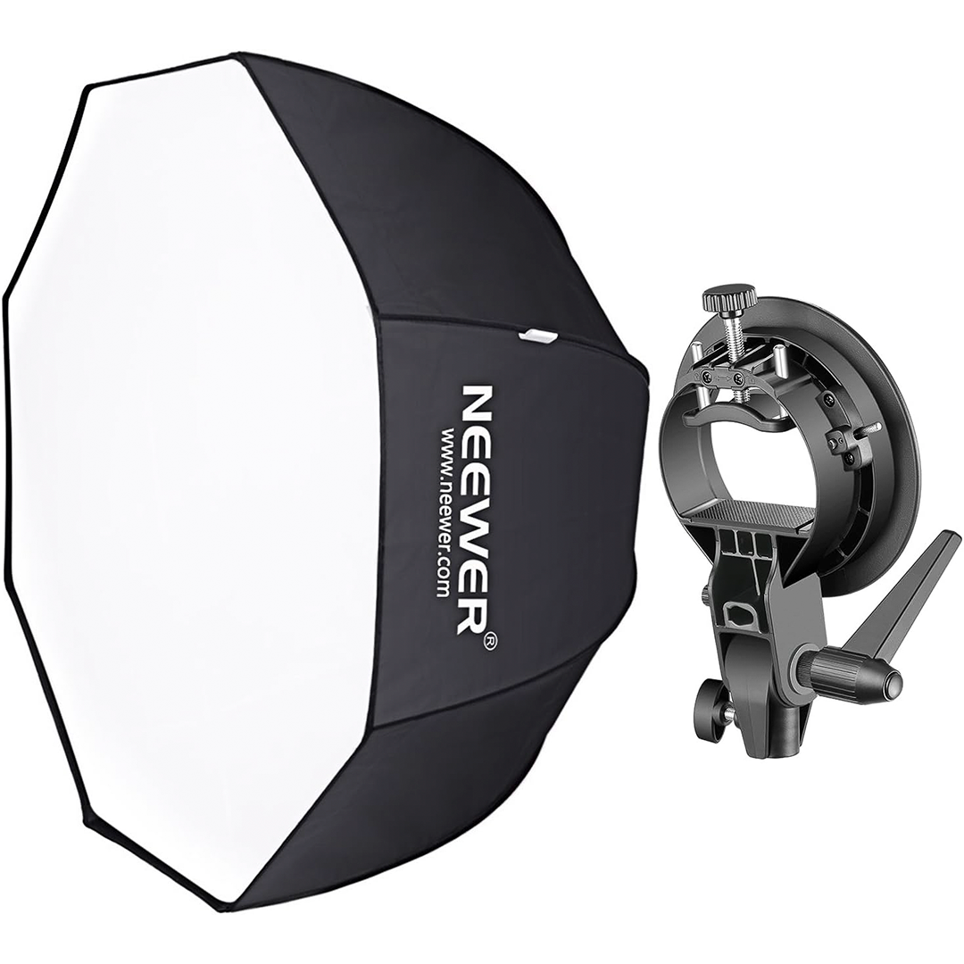 7-Softbox Caja de Luz Octagonal tipo Sombrilla 120 cms