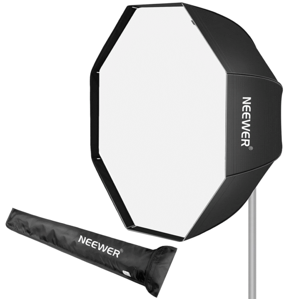 8-Softbox Caja de Luz Octagonal tipo Sombrilla 120 cms