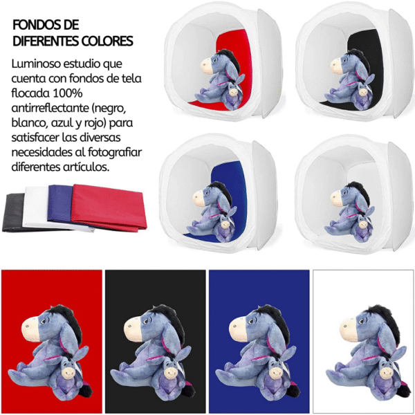 Caja de luz para producto