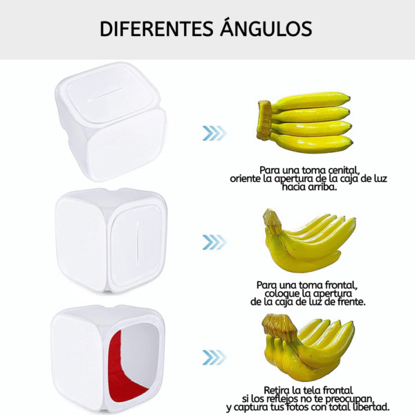 Caja de luz para producto