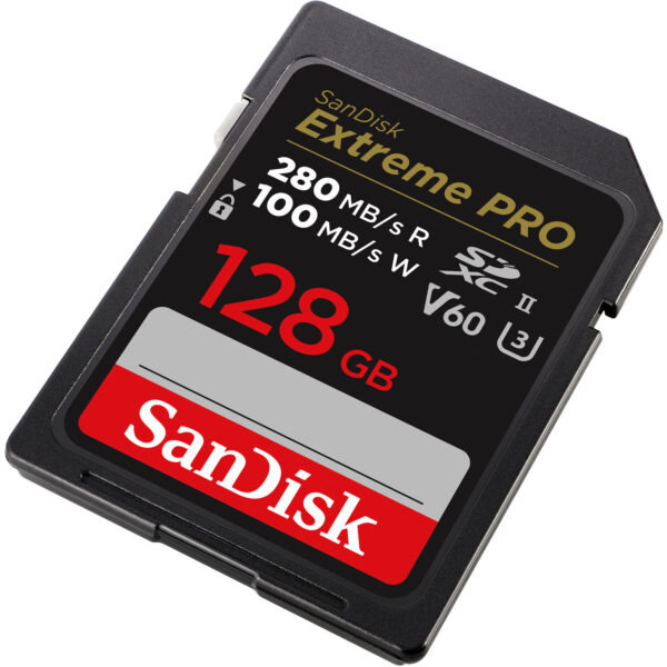 SanDisk Extreme PRO 128GB 280MB 100MB V60 (3)