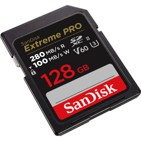 SanDisk Extreme PRO 128GB 280MB 100MB V60 (3)