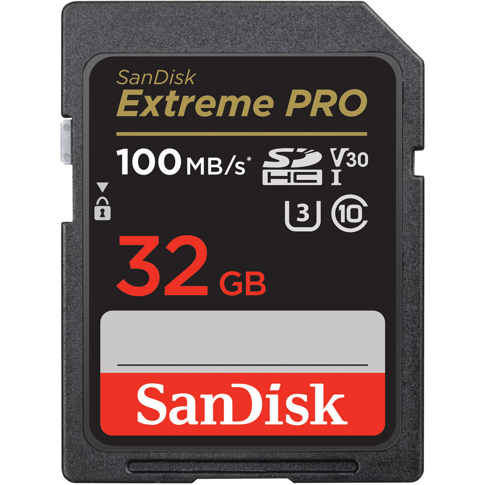 SanDisk Extreme PRO 32GB V30 100MB
