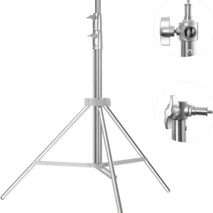 Trípode para iluminación trípode cromado para flash