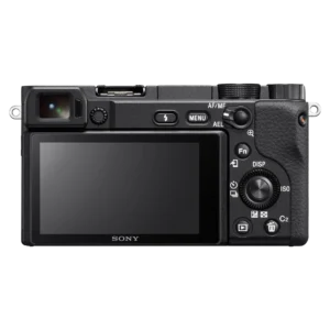 2- Sony A6400 cuerpo Cámara Sony A6400 mirrorless con sensor APS-C de 24.2 megapíxeles para fotografía y video de alta calidad. Sony A6400 con enfoque automático rápido y seguimiento en tiempo real ideal para creadores de contenido. Cámara Sony Alpha A6400 con grabación de video 4K y excelente rendimiento para vlogging y fotografía profesional. Sony A6400 compacta y ligera con pantalla abatible perfecta para viajes, retratos y producción multimedia. Cámara Sony A6400 con gran calidad de imagen y excelente relación calidad precio para fotografía avanzada y uso diario.