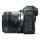 Canon EOS R8 (full-frame, 24.2 MP) con lente RF 24–50 mm STM. Cámara sin espejo con vídeo 4K/60p sin recorte, AF Dual Pixel II. Visor OLED nítido y pantalla abatible. Cuerpo compacto para fotografía de retratos, paisajes y cine, con calidad pro.