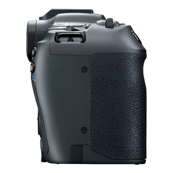 Canon EOS R8 (full-frame, 24.2 MP) con lente RF 24–50 mm STM. Cámara sin espejo con vídeo 4K/60p sin recorte, AF Dual Pixel II. Visor OLED nítido y pantalla abatible. Cuerpo compacto para fotografía de retratos, paisajes y cine, con calidad pro.