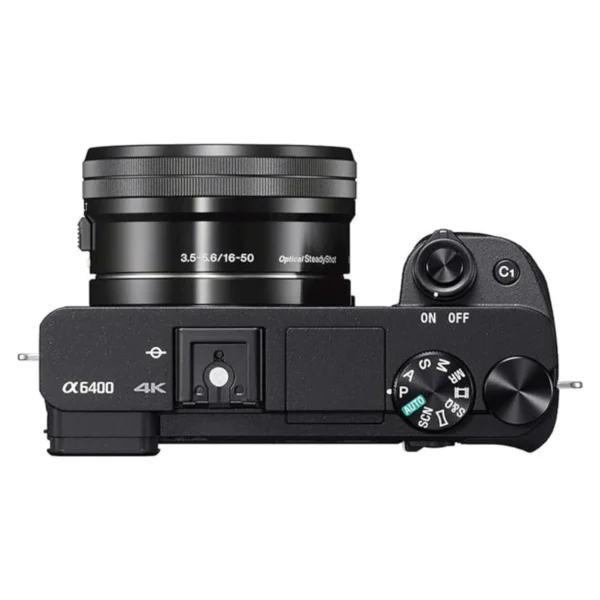 Cámara Sony A6400 con lente kit 16-50mm mirrorless de 24.2 megapíxeles para fotografía y video de alta calidad. Sony A6400 con lente 16-50mm y enfoque automático rápido con seguimiento en tiempo real para creadores de contenido. Cámara Sony Alpha A6400 con grabación de video 4K ideal para vlogging, retratos y fotografía profesional. Sony A6400 compacta y ligera con lente zoom 16-50mm perfecta para viajes y producción multimedia. Cámara Sony A6400 con lente kit 16-50mm de excelente rendimiento y muy buena relación calidad precio.