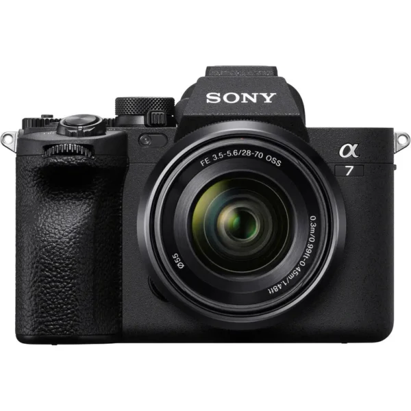 Cámara Sony A7IV con lente 28-70mm mirrorless full frame de 33 megapíxeles para fotografía y video profesional. Sony A7IV con lente zoom 28-70mm y grabación de video 4K 60p con enfoque automático inteligente de alta precisión. Cámara Sony Alpha A7IV ideal para retratos, bodas, creación de contenido y producción audiovisual avanzada. Sony A7IV full frame con estabilización de imagen de 5 ejes y excelente rendimiento en baja iluminación. Cámara Sony A7IV con lente 28-70mm de gran calidad y excelente relación calidad precio para fotografía y video profesional.