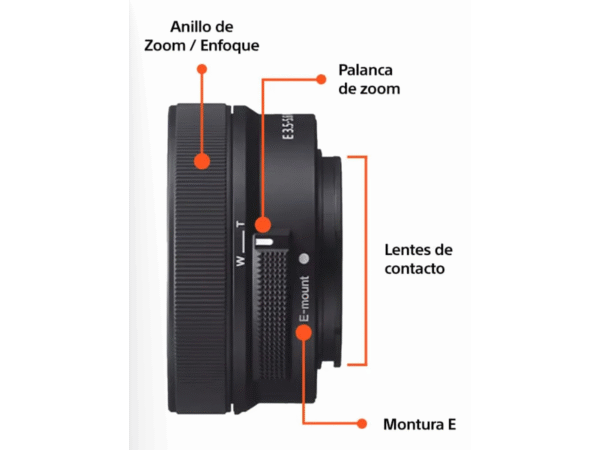 Cámara Sony ZV-E10 con lente 16–50 mm (kit): mirrorless APS-C de 24.2 MP. Diseñada para vlogs y streaming, graba 4K con autoenfoque de rostros y botón de desenfoque. Compacta con pantalla giratoria, ideal para creadores de contenido.