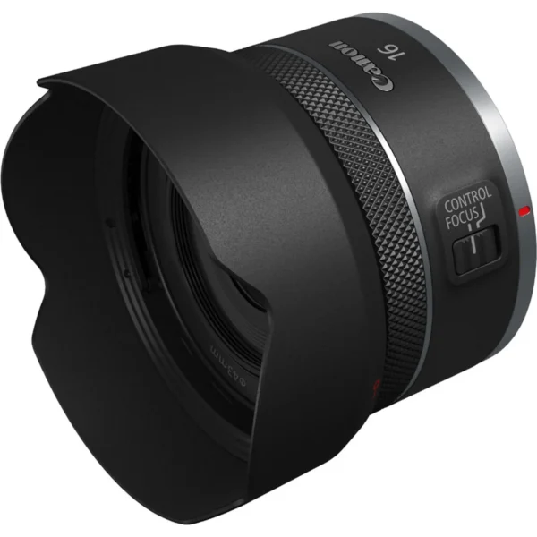 Lente Canon RF 16mm F2.8 STM gran angular ideal para fotografía, video y creación de contenido profesional. Objetivo Canon RF 16mm F2.8 compatible con cámaras Canon EOS R full frame mirrorless. Canon RF 16mm F2.8 STM con apertura luminosa perfecta para paisajes, arquitectura, vlogging y fotografía nocturna. Lente Canon RF 16mm compacto y ligero con enfoque STM silencioso para grabación de video fluida. Canon RF 16mm F2.8 STM con excelente calidad de imagen y muy buena relación calidad precio para fotografía avanzada.