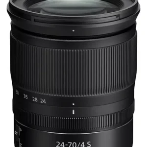 Lente Nikon NIKKOR Z 24-70mm f/4 S con excelente calidad de imagen y diseño compacto para fotografía y video. Objetivo Nikon Z 24-70mm f/4 S compatible con cámaras Nikon Z full frame mirrorless de alto rendimiento. Nikon NIKKOR Z 24-70mm f/4 S ideal para retratos, viajes, fotografía urbana y creación de contenido multimedia. Lente Nikon 24-70mm serie S con enfoque automático rápido, gran nitidez y construcción resistente para uso profesional. Nikon NIKKOR Z 24-70mm f/4 S versátil y ligero con excelente relación calidad precio para fotógrafos y videógrafos.