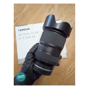 Lente Tamron 28-75 2.8 G2 para Sony E usado en excelente estado con garantía en Colombia.