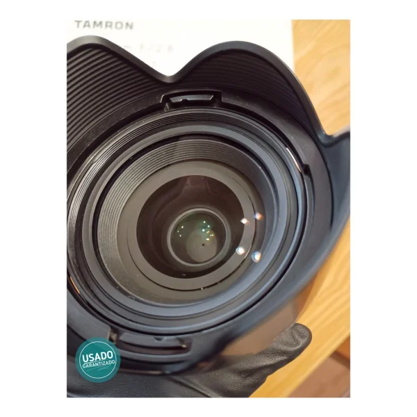 Cristal frontal Tamron 28-75mm G2 Y Parasol original marca Tamron